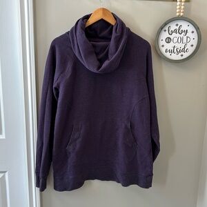 Women's L.L.Bean Cozy Pullover Size Large Tall Purple